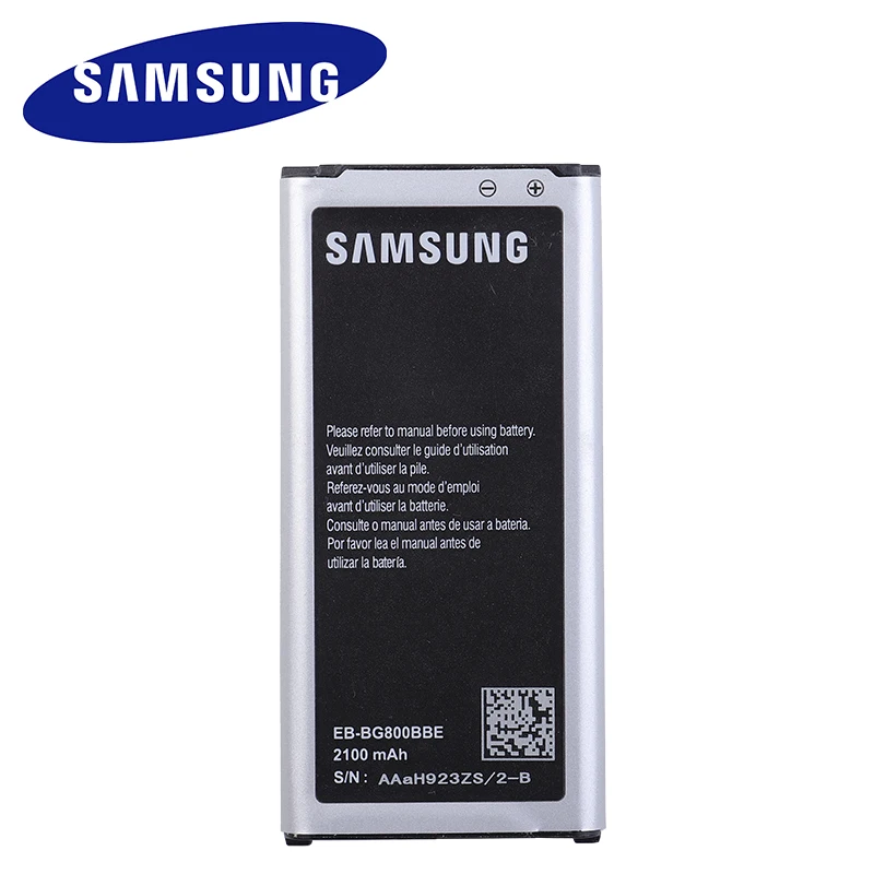 Сменный аккумулятор для Samsung GALAXY S5 mini оригинальный сменный G870A G870W с функцией NFC 2100
