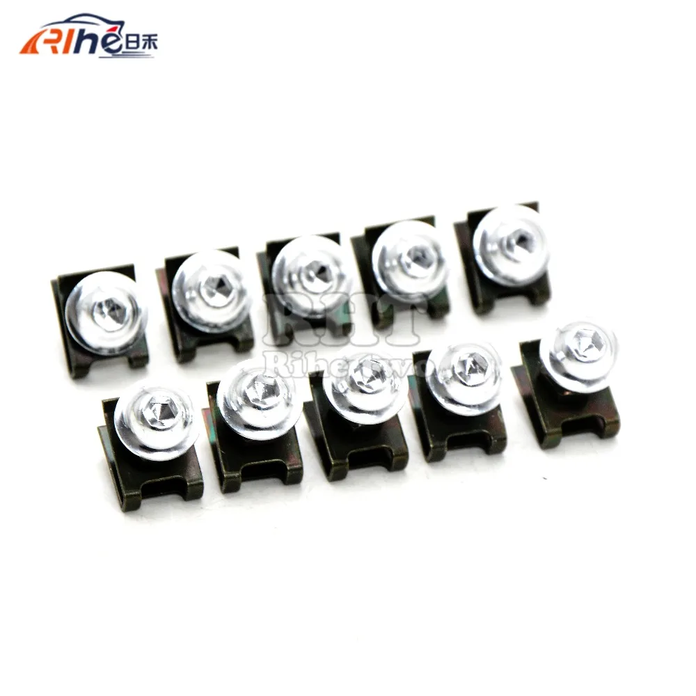 6mm motorcycle fairing screw for bmw r1200gs F800 GS s1000rr suzuki bandit 250 GSXR 600/750 GSF 600 Bandit S-X yamaha fz6 fazer |