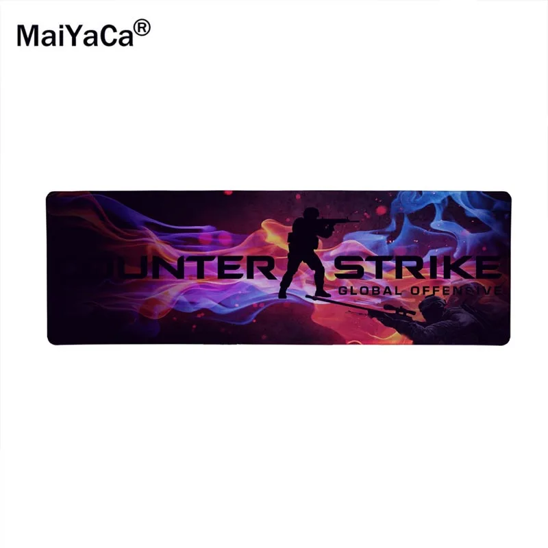 

Коврик для мыши, 300x900 мм, без блокировки, размер 300x900 мм, Cs Go
