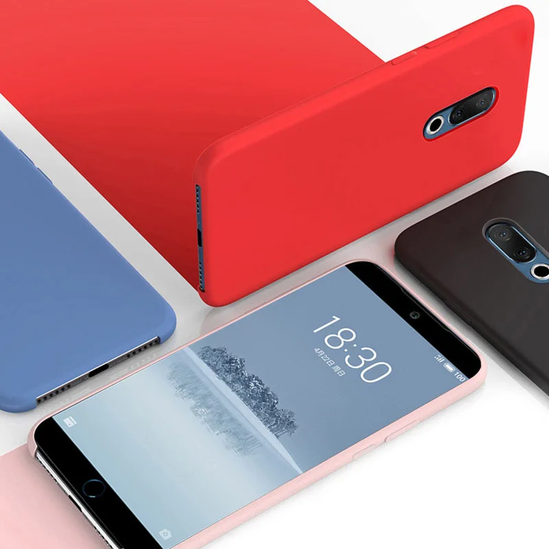 Мягкий силиконовый чехол для Meizu 16, чехол для Meizu 16X, защитный чехол для телефона, чехол для Meizu 16 plus, Ультратонкий Жидкий чехол