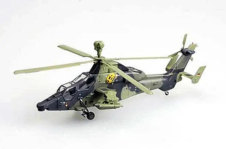 Германия Eurocopter Tiger 1/72 готовый вертолет легкая модель без литья под давлением| |