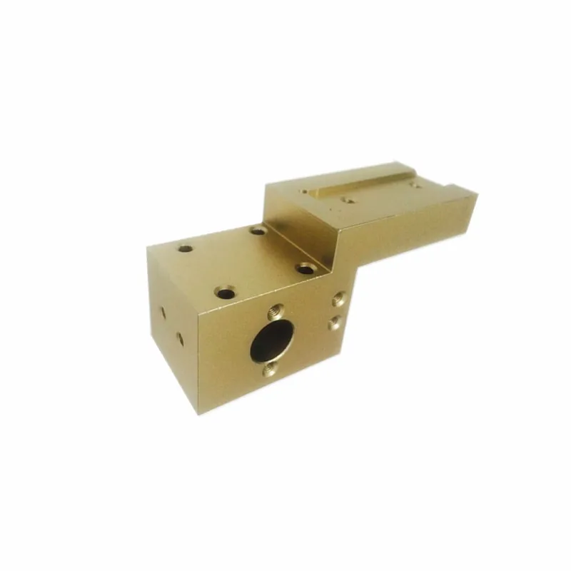 2016 3d принтер части i4 X оси алюминиевые 02 золотой|3d printer aluminum parts|parts printeraluminum parts |