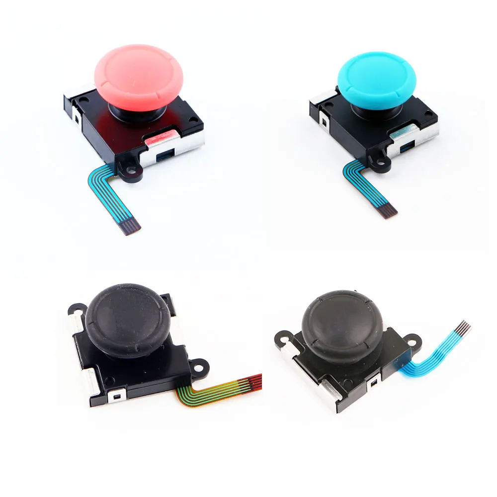 4 PCS Combination Аксессуары для переключателя NAND левый и правый 3D Аналоговый джойстик для NS контроллер Joy-Con палочки джойстик - Цвет: 4 PCS Combination