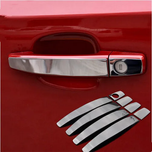 Наклейка на крышку дверных ручек автомобиля для Chevrolet Cruze Captiva AVEO TRAX Malibu Opel Mokka VAUXHALL