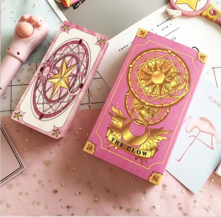 Карта Captor игровых карт Коллекция классических Клоу карты Малый Размеры Косплэй