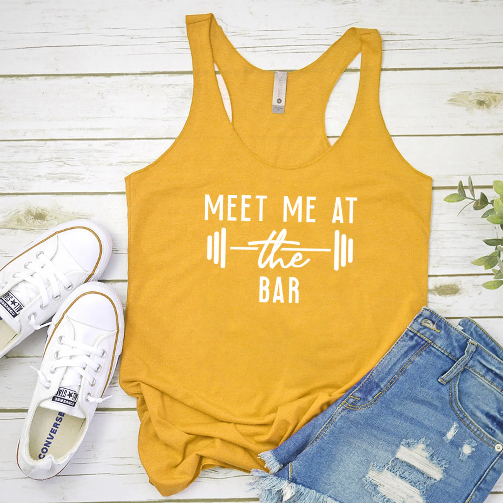 Майка Meet Me At The Bar Женская модная футболка для тренировок с забавным графическим
