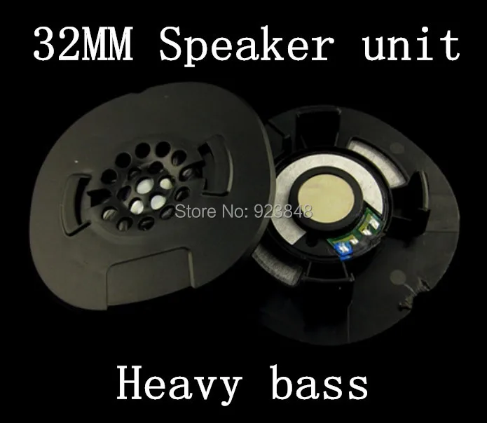 

Bass 32MM speaker unit Fever headphone speakers Best waterproof diaphragm 2pcs