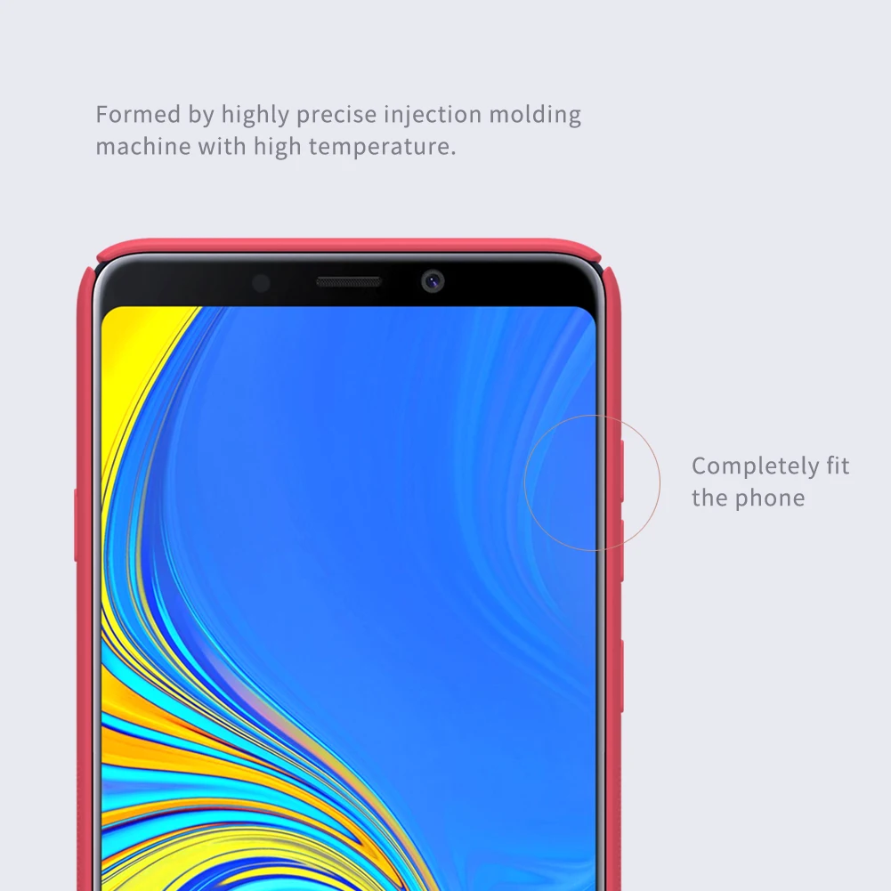 Для Samsung A9S Чехол Оригинальный Nillkin матовый экран A9 2018 жесткая задняя крышка из ПК