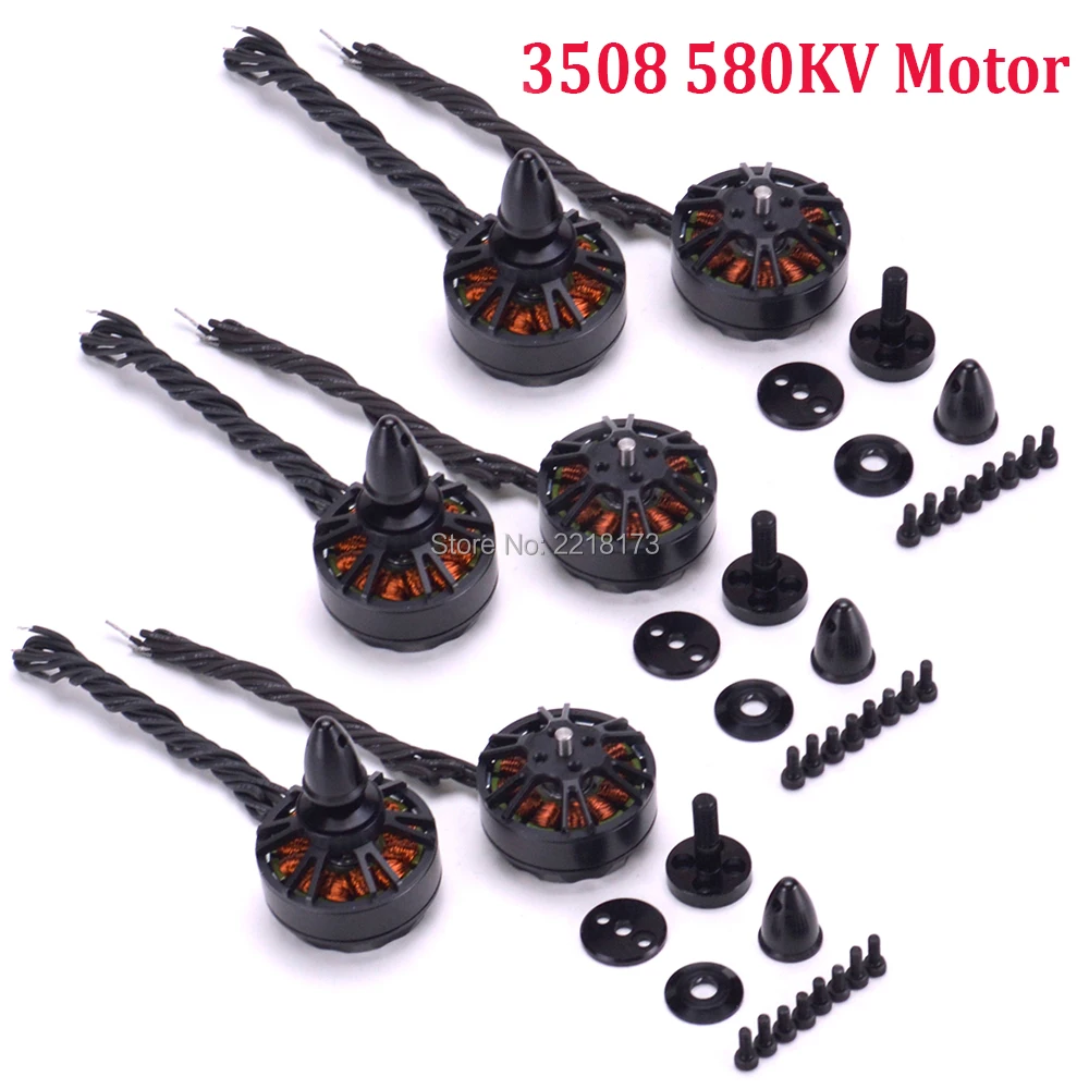 3508 580kv бесщеточный двигатель поддержка 4S и поддержка 1245 Пропеллер Высокое качество для FPV ZD550 ZD850 мультироторный Квадрокоптер