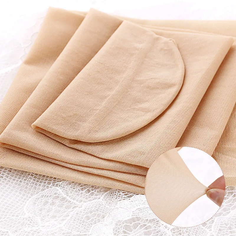 Однотонные прозрачные пикантные чулки до бедра кружевной верх длинные