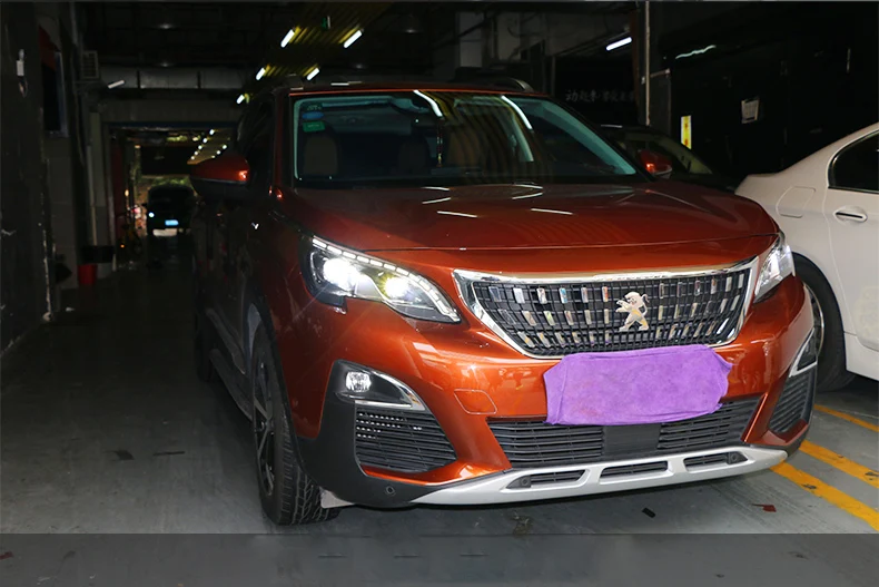 Высокое качество набор для автостайлинга для peugeot 3008 фары, светодиодные фары DRL Объектив двойной луч HID ксеноновые автомобильные аксессуары