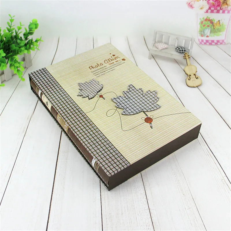 

2019 New Photo Album 6-inch Intert Family Photo Album 200 Paper Scrapbook Pages Baby Scrapbook Albums Wedding Photo Album fotos