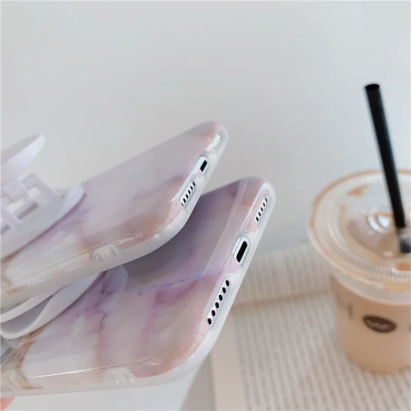 FLYKYLIN мраморный чехол карамельного цвета для iphone XS Max X XR 6 S 7 8 Plus задняя крышка на