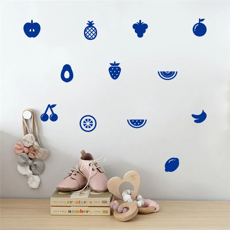 Кухня Холодильник Виниловые Наклейки фрукты домашний декор muurstickers детские