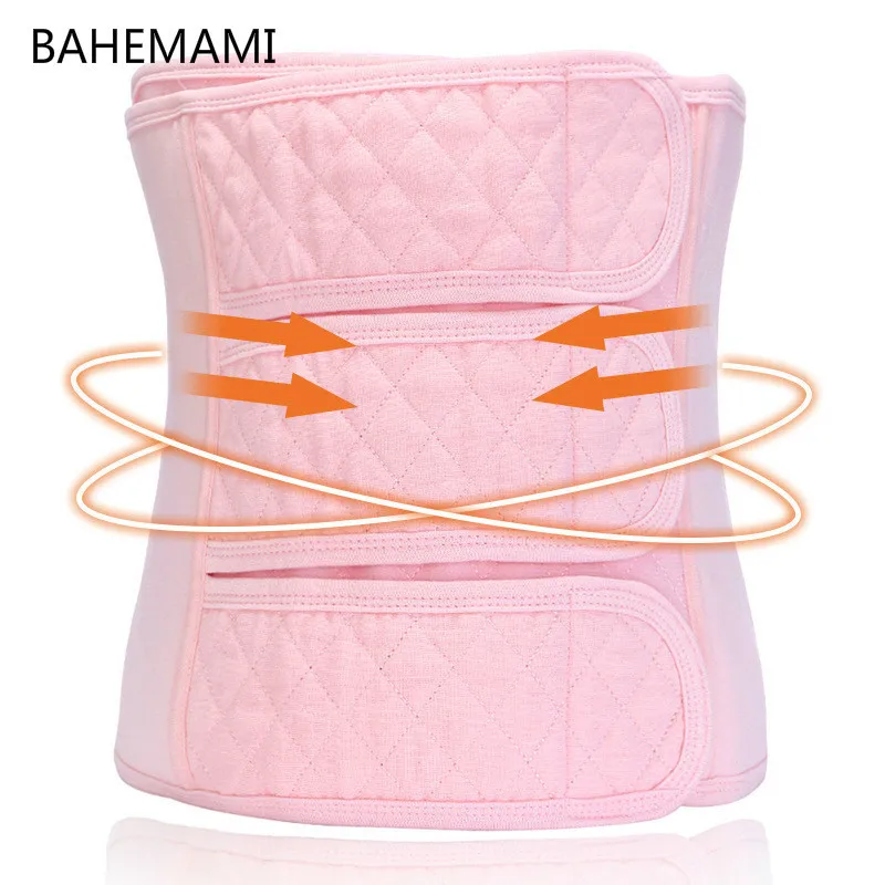 BAHEMAMI послеродовой бандаж для беременных живота поставки Высокая талия с тазом