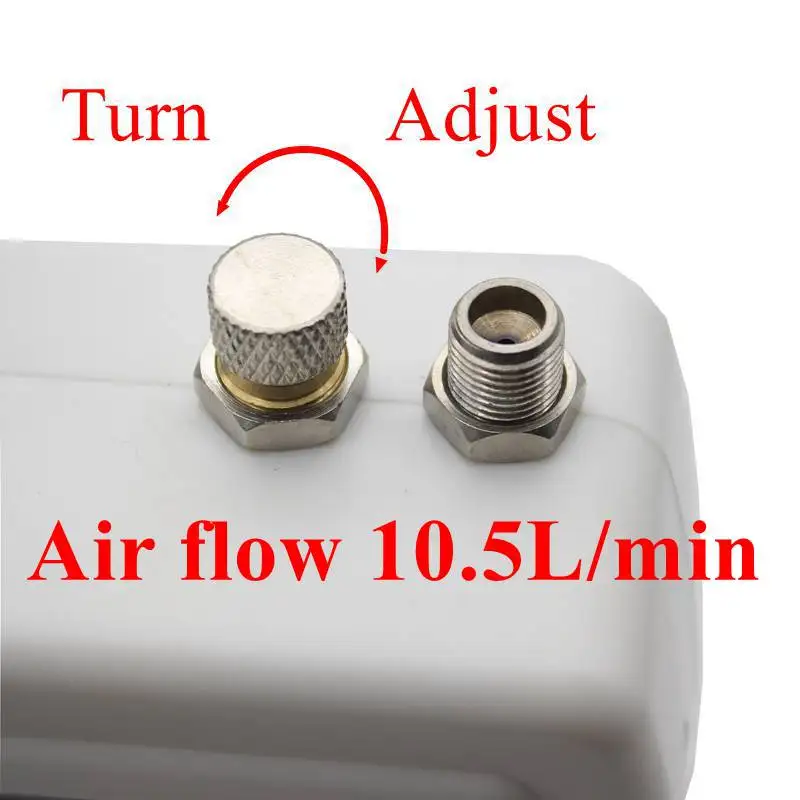 Мини компрессор для макияжа 12 В|airbrush kit|dual action airbrush kitairbrush nail |