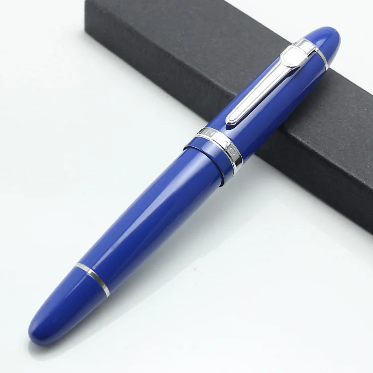 JINHAO 159, Ручка-роллер, черная, фиолетовая, золотая отделка, большая, тяжелая, крученая, роскошная, для письма, милые ручки, подарок, несколько цветов - Цвет: 12