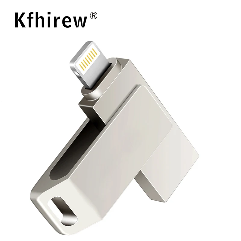 Usb флеш накопитель для iPhone 6/6s/6Plus/7/7Plus/8/X Usb/Otg/Lightning Флешка 2 в 1 диск iOS|USB