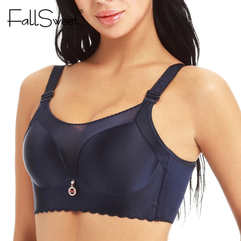 FallSweet без проволоки бюстгальтеры полный охват бюстгальтер для женщин Бесшовные