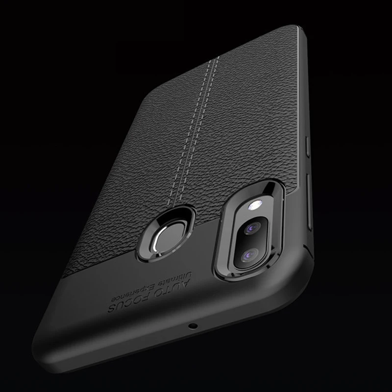 YUETUO кожаный чехол с узором для задней панели телефона samsung galaxy m20 m30 m 20 30