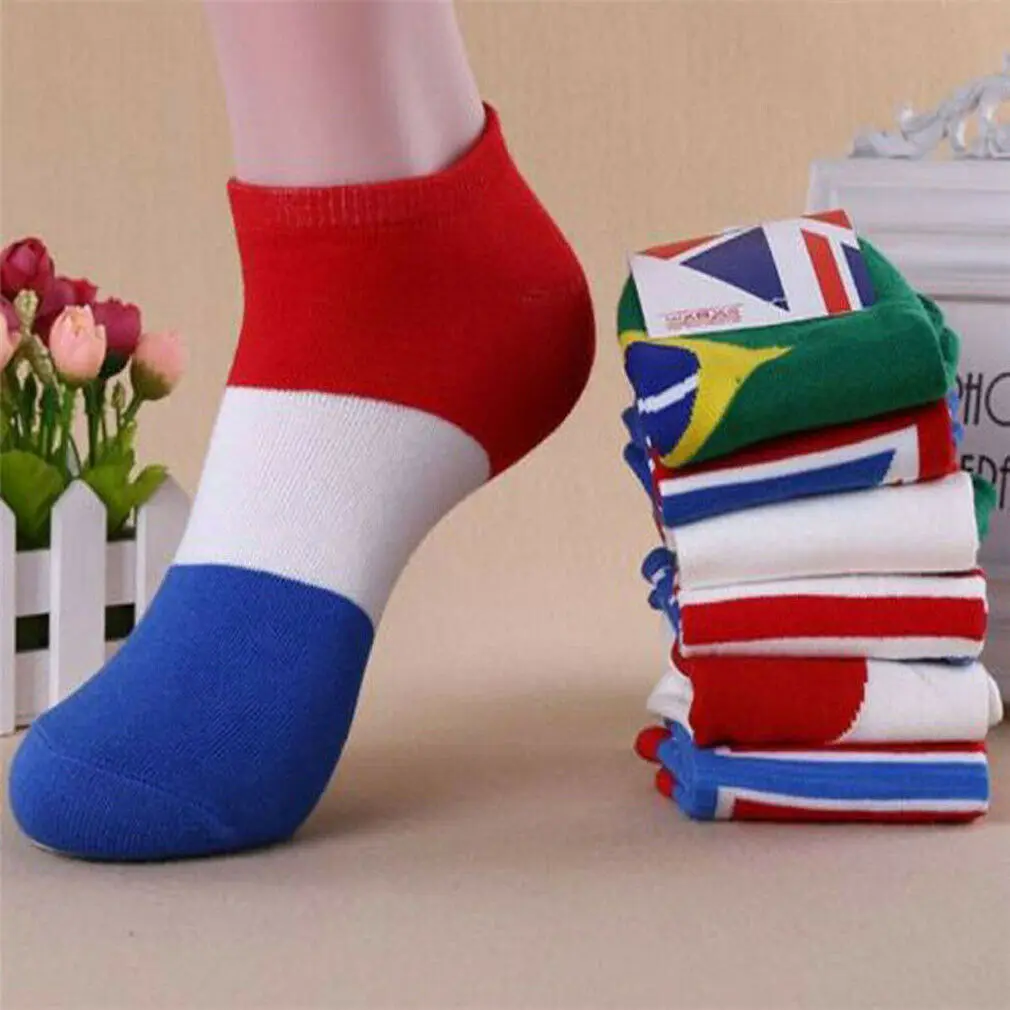 Новинка 2019 модные мужские носки с национальным флагом Новые забавные хлопковые |