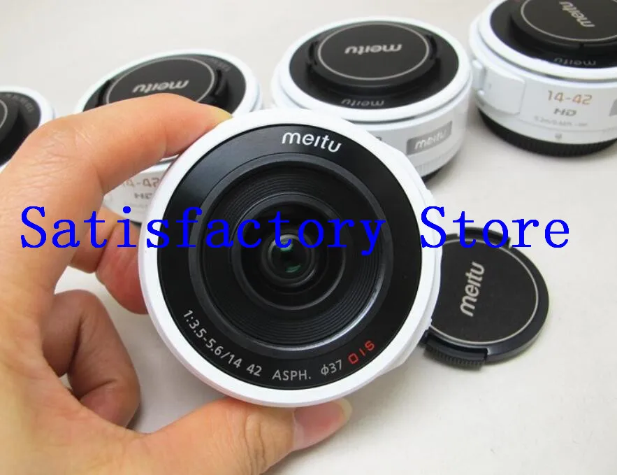 Meitu 14-42 F3.5-5.6 ASPH OIS зум-объектив для Panasonic для Olympus Micro 4/3 SLR камера 14-42 мм GF3 GH4 GF9