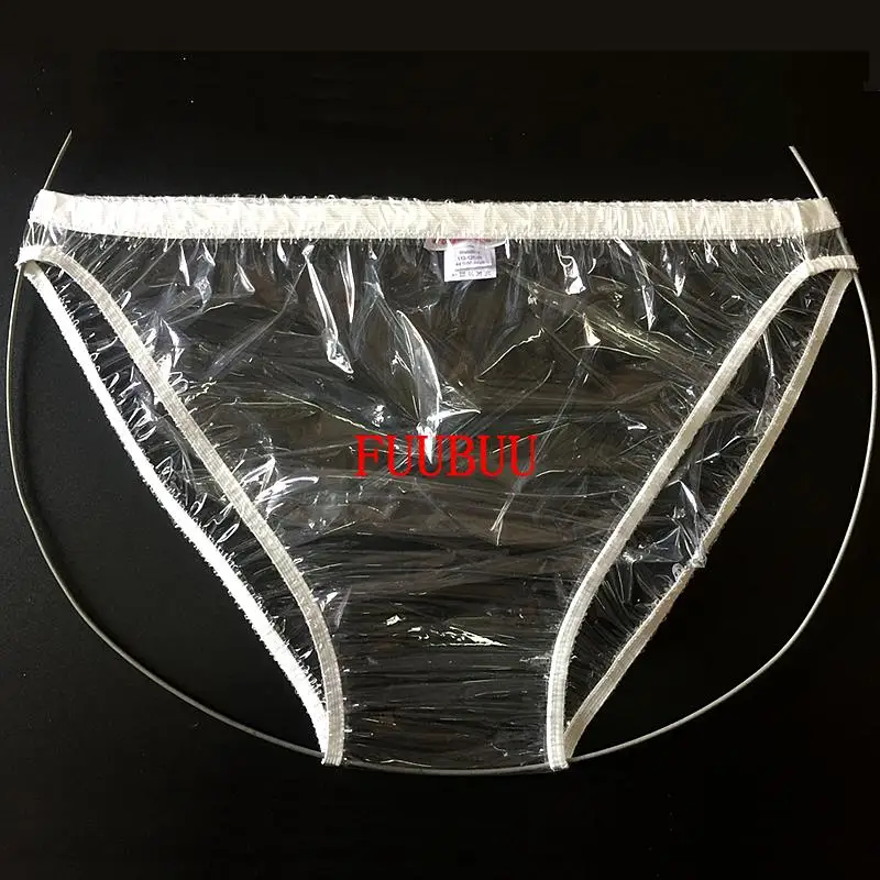 Free Shipping FUUBUU2205-Transparent-XXL-2PCS adult diapers non disposable diaper adult incontinence plastic pants diaper