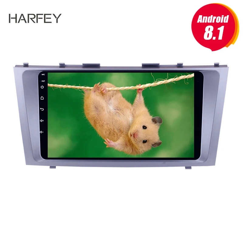 Harfey Автомобильный GPS Android 8 1 HD 9 &quotсенсорный экран Авторадио Стерео для TOYOTA CAMRY 2007