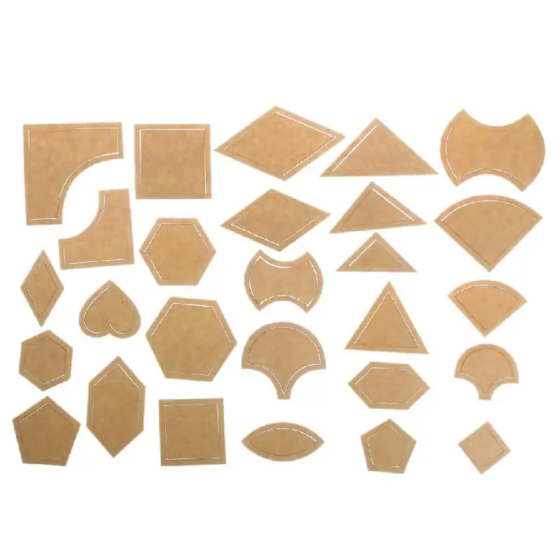 Фото 54Pcs Mixed Handmade Quilt Templates DIY Tools Patchwork Quilter Quilting Supply 27 Designs Дом и сад 54Pcs Mixed Handmade Quilt Templates DIY Tools Patchwork Quilter Quilting Supply 27 Designs Дом и сад