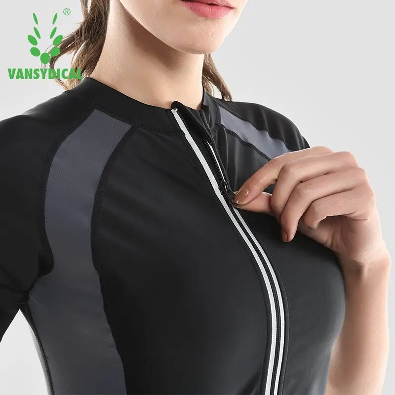 Фото Женская спортивная куртка Vansydical, теплая спортивная куртка для бега, бега, занятий йогой, фитнесом, фитнесом, тренажерным залом, одежда для бе... №3