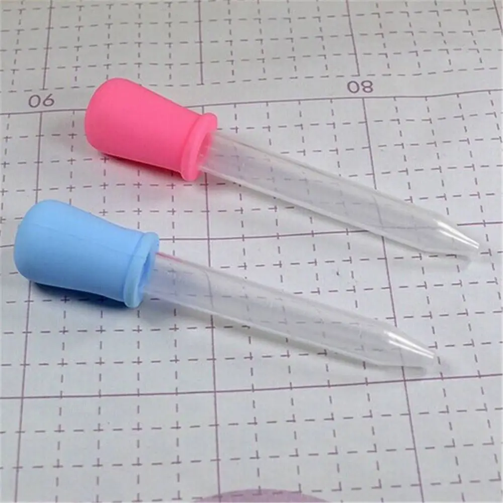 

5ml Clear Plasitc Baby Feeding Medicine Liquid Eye Ear Dropper Pipette 1 pc Fashion New Refillable Bottle
