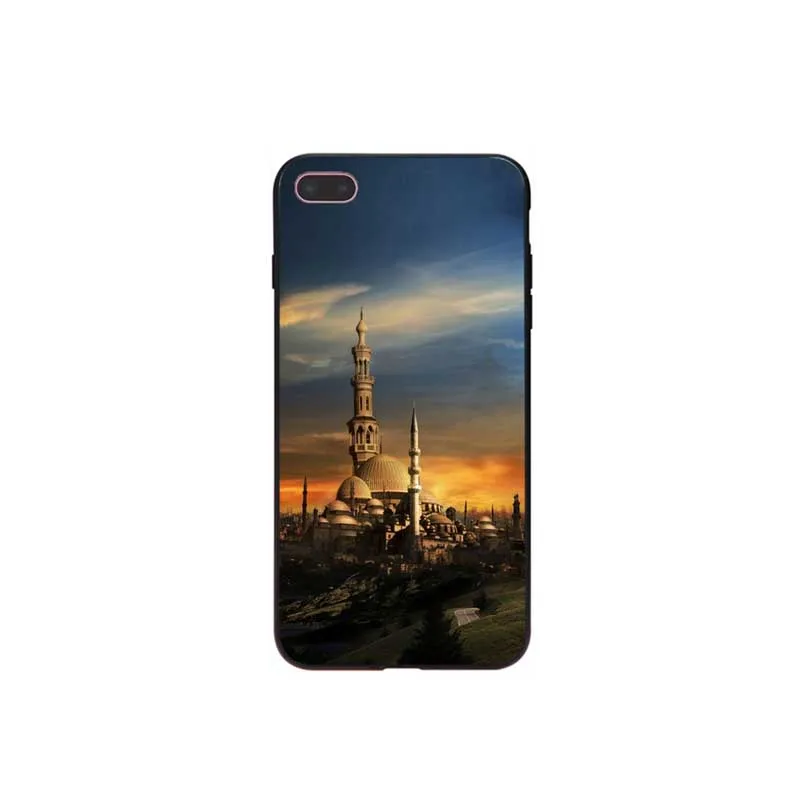 Мягкий чехол для телефона Apple iPhone 7 8 6 6S Plus X XS MAX 5 5S SE XR с изображением пейзажа