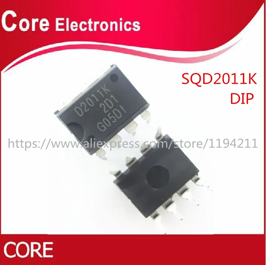 50 шт./лот SQD2011K SQD2011 D2011K S DIP8 IC|Интегральные схемы| |