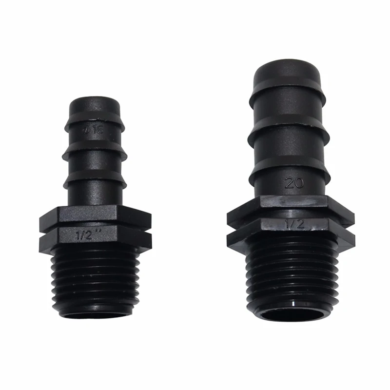 Прямой соединитель с наружной резьбой 1/2 &quot 3/4&quot сельскохозяйственное