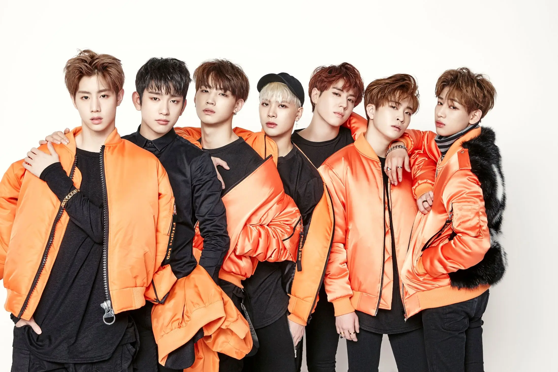 Kpop получил 7 постеров четкое изображение бумажный постер с белым покрытием Got7