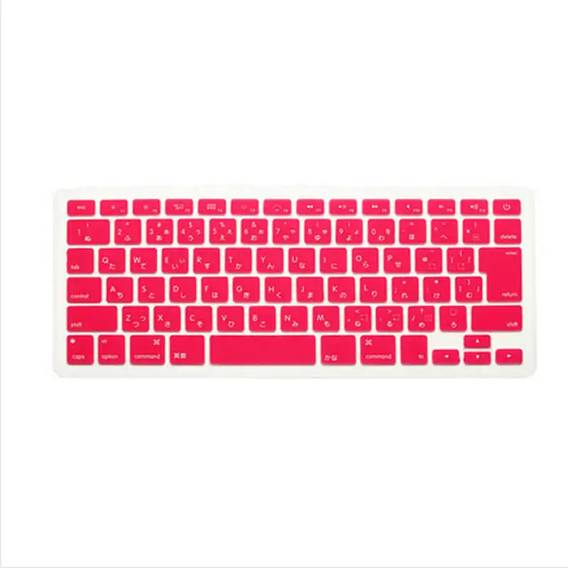 

(50pcs) Japanese Keyboard Cover for MacBook Pro 13 15 17 Unibody and Protector for Mac Book Air Retina 13.3 15.4 Japan Keyboard