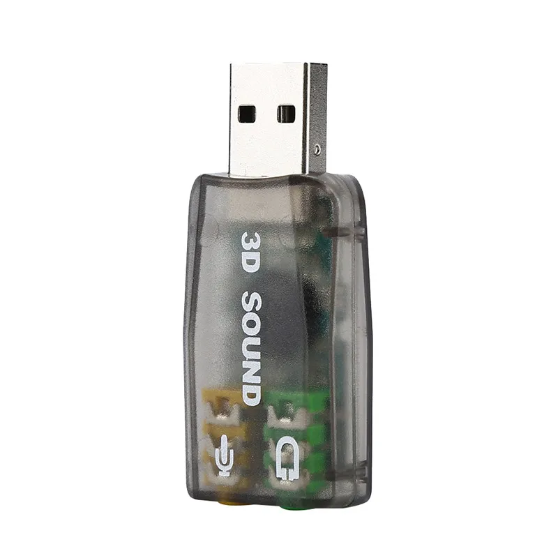 Внешняя звуковая карта Centechia 7 1 USB 3D адаптер для ПК настольного компьютера