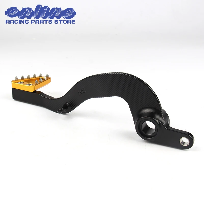 ЧПУ кованая заготовка Flexable MX педаль заднего ножного тормоза для RMZ250 RMZ 250 2007- Мотоцикл Dirt Bike Мотокросс Off Road