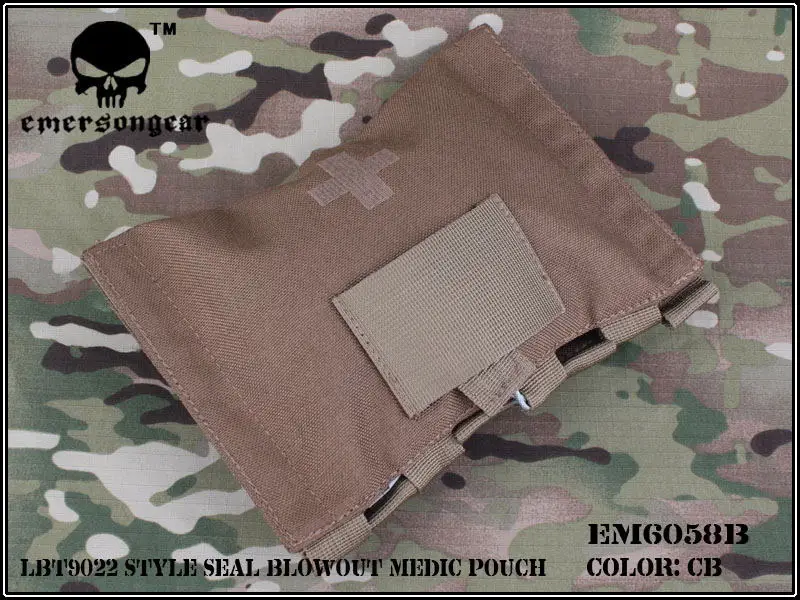 EMERSON LBT9022 стильный медицинский мешочек с продувкой Военная армейская Сумка MOLLE