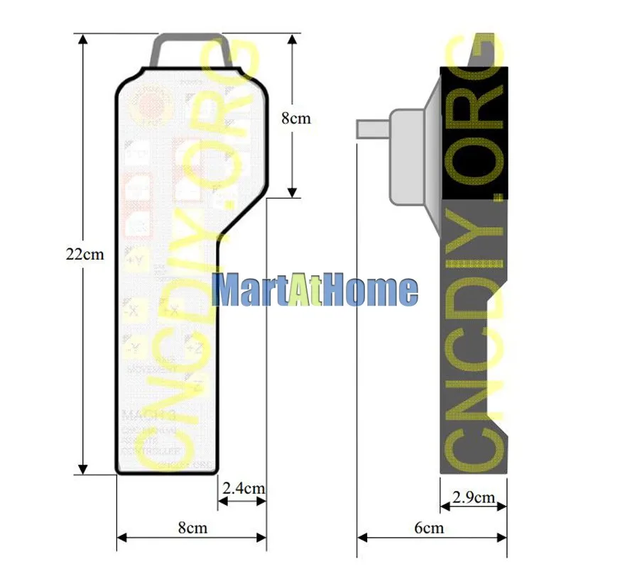 CNC 4 оси USB MACH3 электронный маховик Джойстик контроллер для ModsMach3 гравировальный станок с ЧПУ