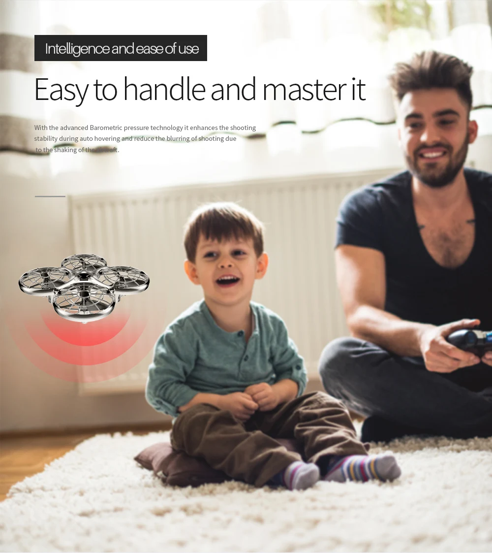 SYMA RC Drone X100 ручное управление избегание препятствий 4CH Безголовый режим дистанционного управления дроны Квадрокоптер вертолет игрушки подарок