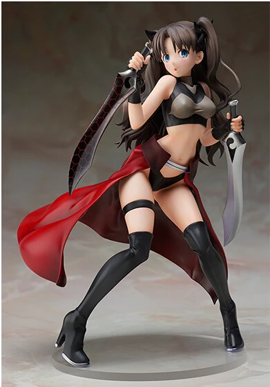 Fate stay night Action Figures Tohsaka Rin 20cm Anime Cartoon Model Toys Japanese | Игрушки и хобби