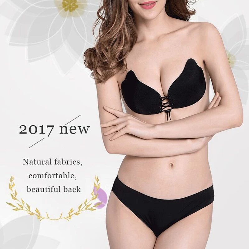 2 цвета женское нижнее белье бюстгальтер без бретелек Сексуальный Невидимый