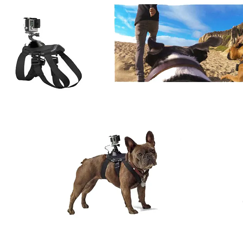 Камера ремень нагрудный ошейник для собак наружной съемки GoPro 4 3 Спортивные