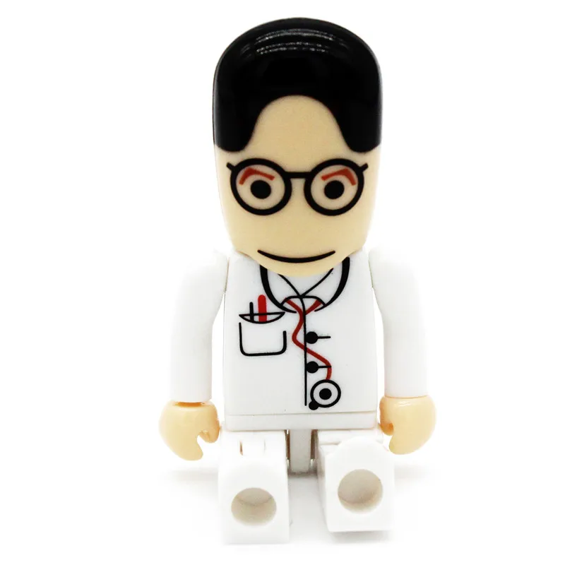 G JASTER USB 2,0 Doctors memory stick медсестры прекрасная медицинская Флешка мультфильм usb флеш-накопитель Флешка 4 ГБ 8 ГБ 16 ГБ 32 ГБ 64 ГБ - Цвет: G
