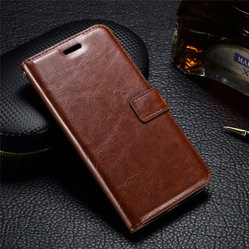 JYERAECOM Crazy horse Flip Case For Motorola Moto G4 Plus PU Leather+Silicone Wallet Cover / Phone Capa | Мобильные телефоны и