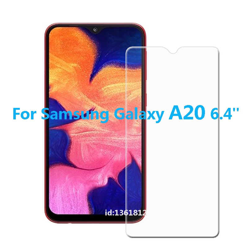 Стекло для Samsung Galaxy A20 закаленное стекло Защитная пленка экрана A 20 защиты