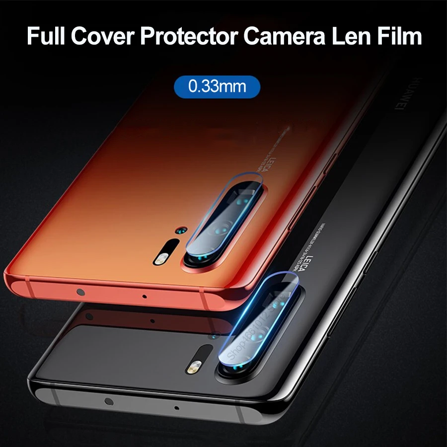 Изогнутое защитное 3d стекло для Huawei P30 Pro Защитная пленка объектива камеры