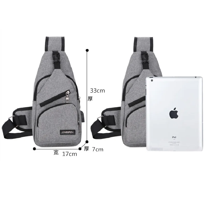 

Qiaoduo Men's Canvas Shoulder Bags 5 Colors 2 Styles New Fashion USB Charging bag High Quality Crossbody Bags Bolsos Mujer