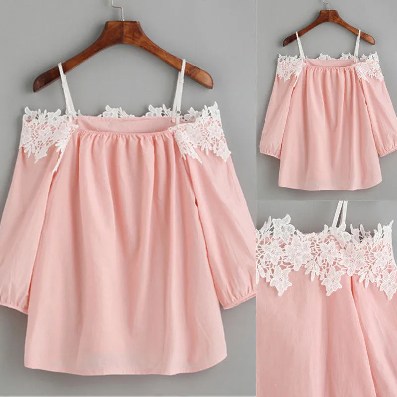 2017 новая модная повседневная женская кружевная тонкая футболка с открытыми
